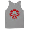 red skull logo avengers marvel comics gift Tank Top