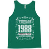 vintage made in 1988 perfectly aged a living legend Tank Top