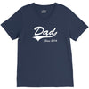 Dad Since 2014 V-Neck Tee