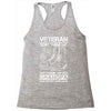 Veteran Don't Thank Me Thank My Grandpa Who Never Came Back Racerback Tank