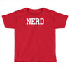 nerd printed Toddler T-shirt
