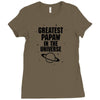 Greatest Papaw In The Universe Ladies Fitted T-Shirt