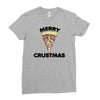 merry crustmas Ladies Fitted T-Shirt