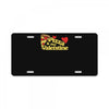 pizza is my valentine 2 License Plate