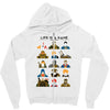 life is a game Zipper Hoodie