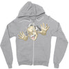 albert einstein Zipper Hoodie