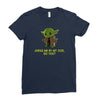 size matters not Ladies Fitted T-Shirt