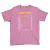 Aquarius Facts Zodiac Youth Tee