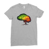 time leaves Ladies Fitted T-Shirt