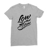 low and slow Ladies Fitted T-Shirt