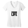 Choose Life Women's V-Neck T-Shirt