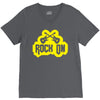 rock on V-Neck Tee