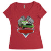chick hicks Women's Triblend Scoop T-shirt