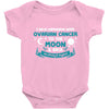 I Love Someone with Ovarian Cancer to The Moon and Back to Infinity Baby Bodysuit
