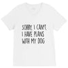 SORRY, I CAN'T. V-Neck Tee