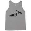 evolution of a biker dirt bike mx motocross t shirt men Tank Top