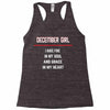 December Girl Racerback Tank