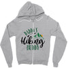 Daddy's Hiking Buddy Zipper Hoodie