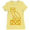 OWL-OVO Ladies Fitted T-Shirt