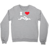 i love sushi Crewneck Sweatshirt