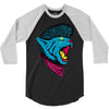 cat punk 3/4 Sleeve Shirt