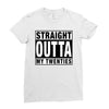 straight outta my twenties Ladies Fitted T-Shirt