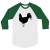 Chicken and Little Chick 3/4 Sleeve Shirt