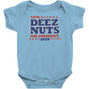 vote deez nuts Baby Bodysuit