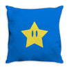 super mario power star Throw Pillow