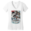 hook jaw 1, ideal gift or birthday present Women's V-Neck T-Shirt