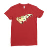 Pizza Slice Ladies Fitted T-Shirt