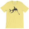 sharks with frickin laser beams t shirt soft funny austin powers tee d T-Shirt