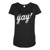 Yay! Maternity Scoop Neck T-shirt