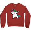 DABBİNG LEPRECHAUN UNİCORN Crewneck Sweatshirt