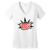 liberty rock radio Women's V-Neck T-Shirt