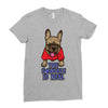 the snuggle is real Ladies Fitted T-Shirt