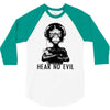 hear no evil 3/4 Sleeve Shirt