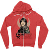 i want you to rebel Zipper Hoodie
