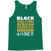 melanin african american woman Tank Top