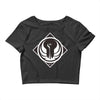 simple art logo Crop Top