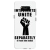 introverts unite separately in your own homes black Samsung Galaxy S8