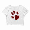 animal feet Crop Top