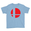 smash bros tribute unisex vinyl Youth Tee