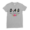 Bae Best Auntie Ever Friends Tv Show Parody Ladies Fitted T-Shirt