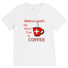 coffee lovers medical alert V-Neck Tee