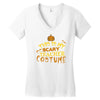 scary teacher costume Women's V-Neck T-Shirt