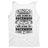Real Kings Are Born On December 27 Tank Top