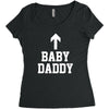 baby daddy funny new Women's Triblend Scoop T-shirt