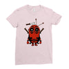 deadpool minion Ladies Fitted T-Shirt