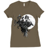 ride the raven Ladies Fitted T-Shirt
